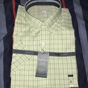 Button up short sleeve t shirt